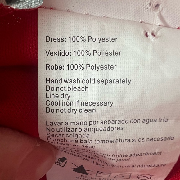 Disney Minnie Mouse red and white polka dots dress costume - Picture 4 of 12